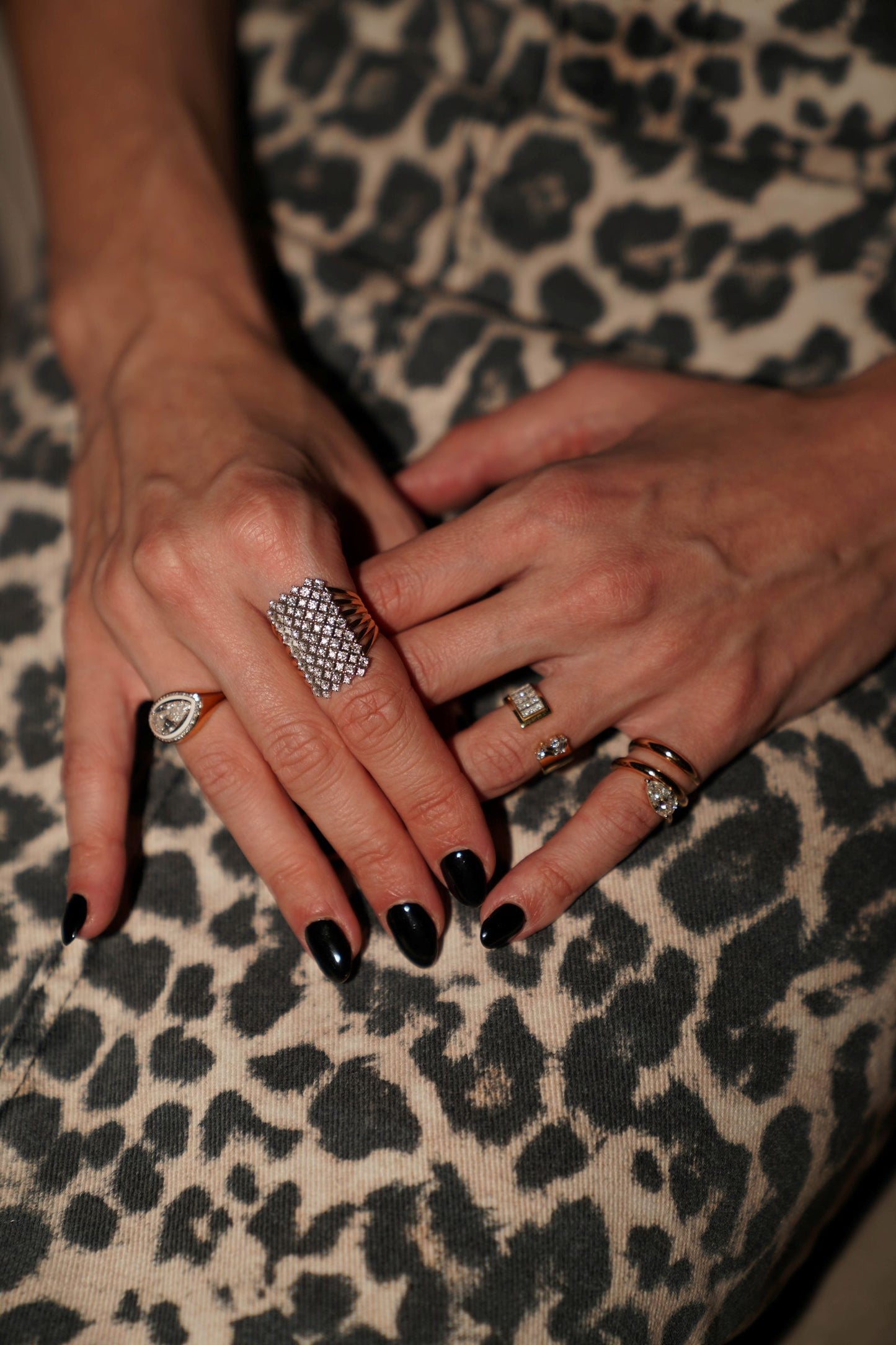 Snake Shape Pinky Ring
