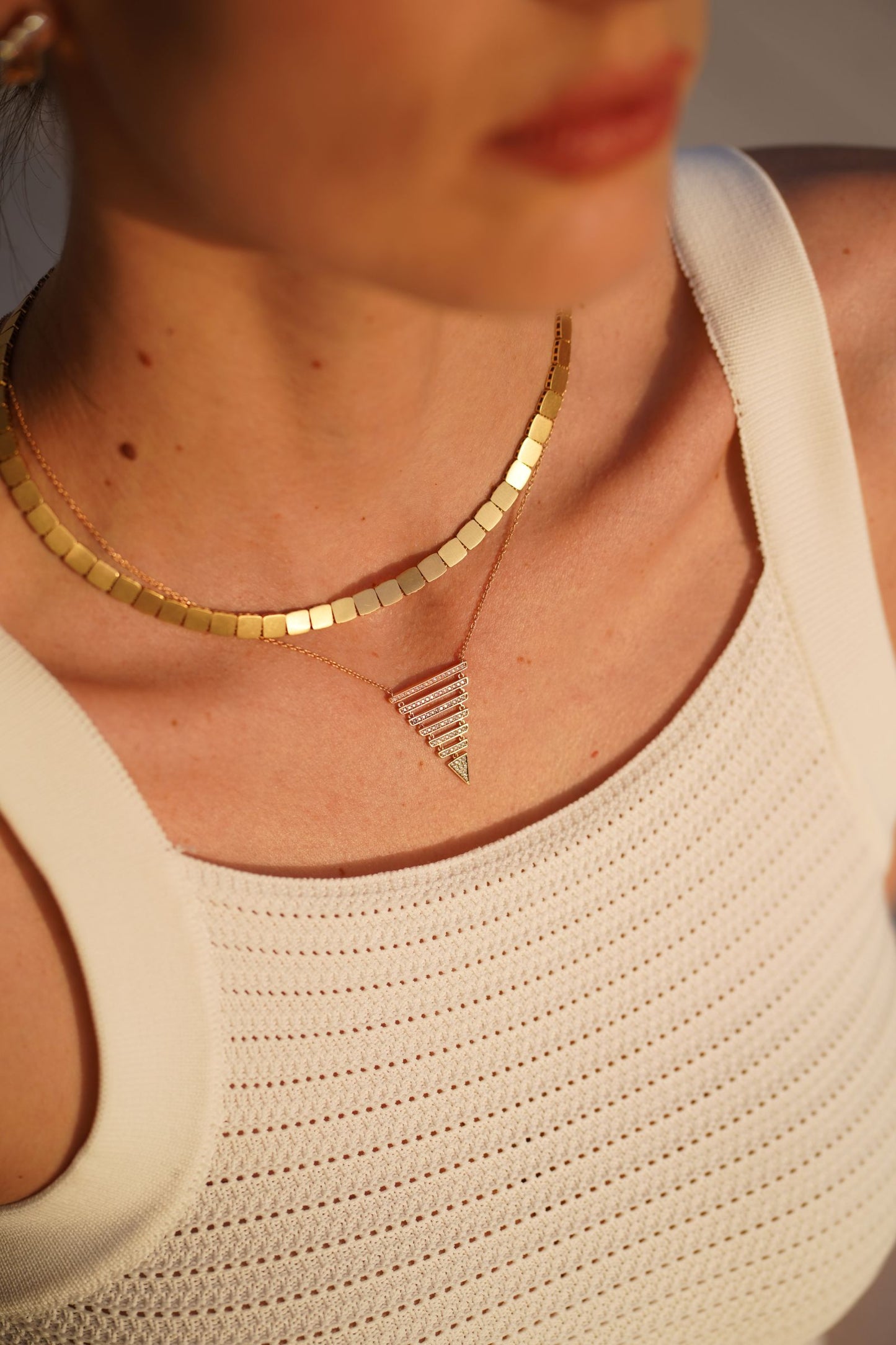 Triangular Necklace